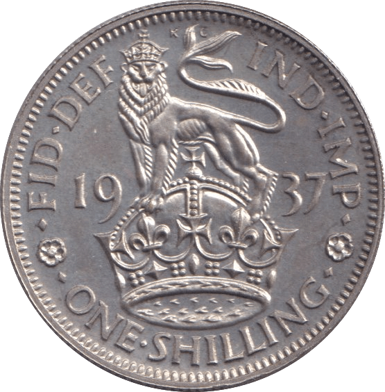 1937 SHILLING ( UNC ) - Shilling - Cambridgeshire Coins