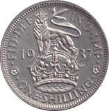 1937 SHILLING ( UNC ) - Shilling - Cambridgeshire Coins