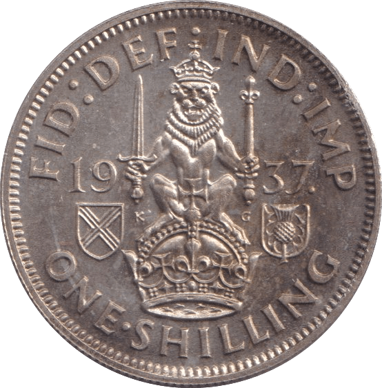 1937 SHILLING ( UNC ) - Shilling - Cambridgeshire Coins
