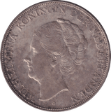 1937 SILVER 2 1/2 GOLDEN NETHERLANDS - SILVER WORLD COINS - Cambridgeshire Coins