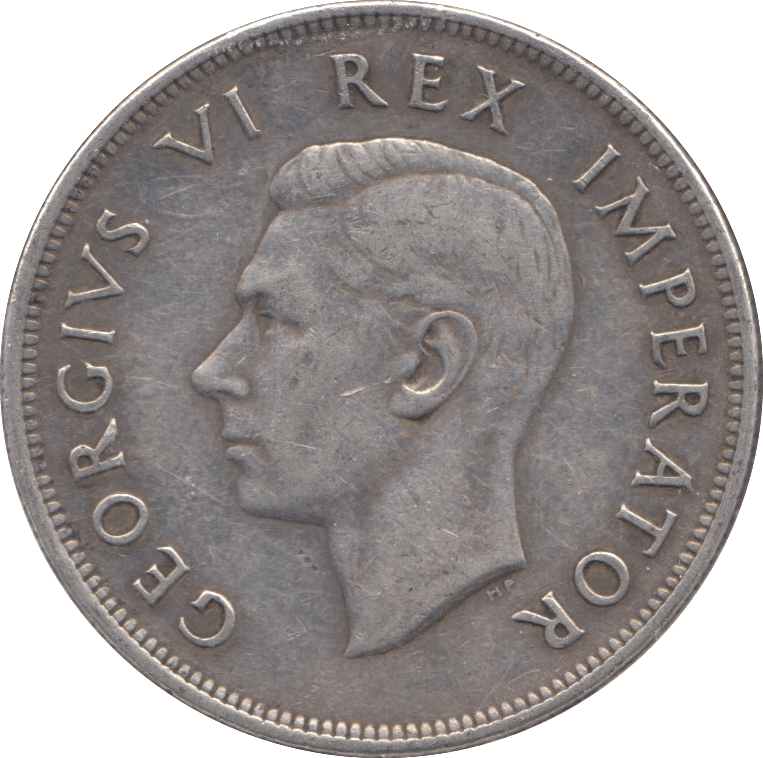 1937 SILVER 2 1/2 SHILLINGS SOUTH AFRICA - SILVER WORLD COINS - Cambridgeshire Coins