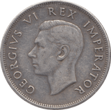 1937 SILVER 2 1/2 SHILLINGS SOUTH AFRICA - SILVER WORLD COINS - Cambridgeshire Coins