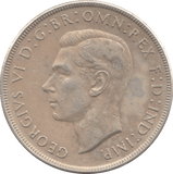 1937 SILVER AUSTRALIA ONE CROWN - SILVER WORLD COINS - Cambridgeshire Coins