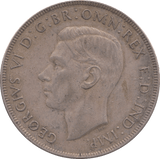 1937 SILVER CROWN AUSTRALIA - SILVER WORLD COINS - Cambridgeshire Coins