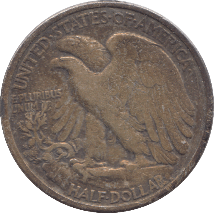 1937 SILVER HALF DOLLAR USA - Cambridgeshire Coins