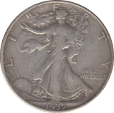1937 SILVER HALF DOLLAR USA - Cambridgeshire Coins