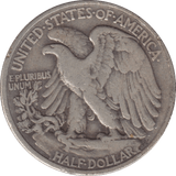 1937 SILVER HALF DOLLAR USA - SILVER WORLD COINS - Cambridgeshire Coins