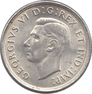 1937 SILVER ONE DOLLAR CANADA - WORLD SILVER COINS - Cambridgeshire Coins