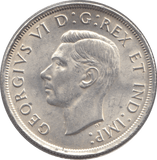 1937 SILVER ONE DOLLAR CANADA - WORLD SILVER COINS - Cambridgeshire Coins