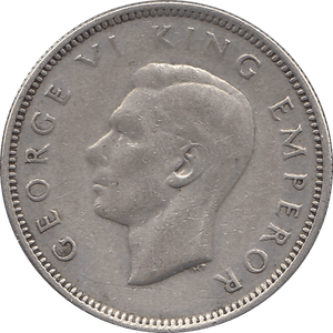 1937 SILVER SHILLING NEW ZELAND REF H64 - WORLD SILVER COINS - Cambridgeshire Coins
