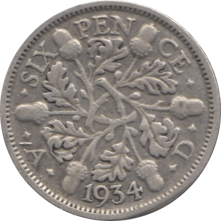 1937 SIXPENCE ( FINE ) 1 - Sixpence - Cambridgeshire Coins