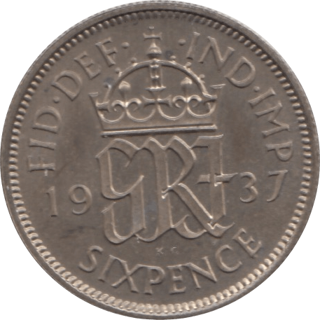 1937 SIXPENCE ( PROOF ) - Sixpence - Cambridgeshire Coins
