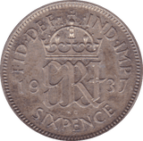 1937 SIXPENCE ( PROOF ) - Sixpence - Cambridgeshire Coins