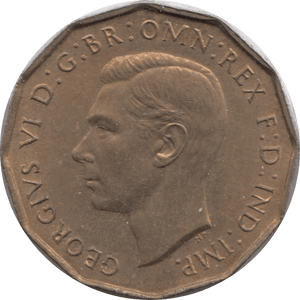 1937 THEPPENCE ( BU ) - Threepence - Cambridgeshire Coins