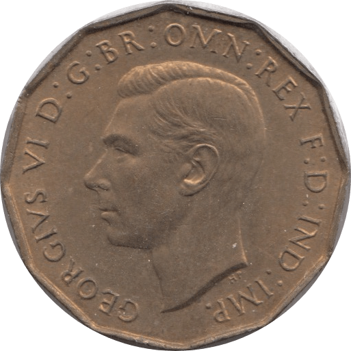 1937 THEPPENCE ( BU ) - Threepence - Cambridgeshire Coins