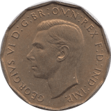 1937 THEPPENCE ( BU ) - Threepence - Cambridgeshire Coins