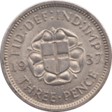 1937 THREEPENCE ( AUNC ) - Threepence - Cambridgeshire Coins