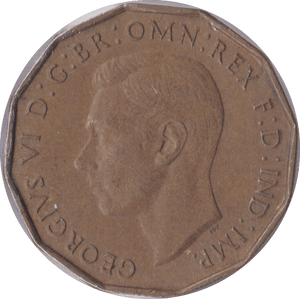 1937 THREEPENCE ( EF ) - Threepence - Cambridgeshire Coins