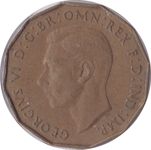 1937 THREEPENCE ( EF ) - Threepence - Cambridgeshire Coins