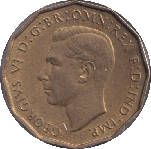 1937 THREEPENCE ( UNC ) 2 - Threepence - Cambridgeshire Coins