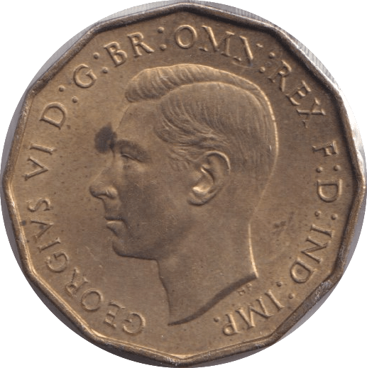 1937 THREEPENCE ( UNC ) 3 - Threepence - Cambridgeshire Coins