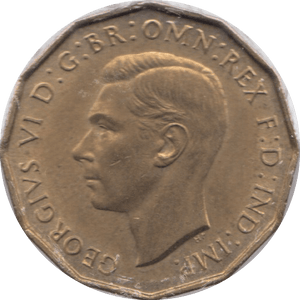 1937 THREEPENCE ( UNC ) - Threepence - Cambridgeshire Coins