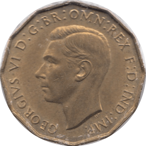 1937 THREEPENCE ( UNC ) - Threepence - Cambridgeshire Coins
