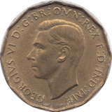 1937 THREEPENCE ( UNC ) - Threepence - Cambridgeshire Coins