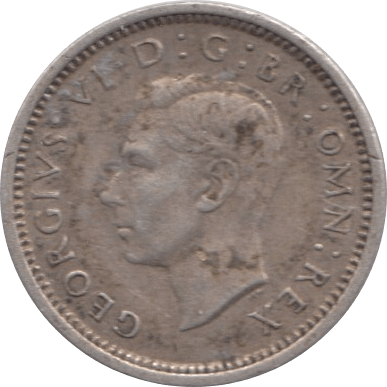 1937 THREEPENCE ( VF ) 1 - Threepence - Cambridgeshire Coins