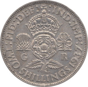 1937 TWO SHILLING ( VF ) B - Shilling - Cambridgeshire Coins