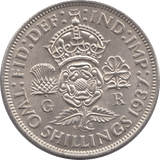 1937 TWO SHILLINGS ( AUNC ) 2 - Two SHILLINGS - Cambridgeshire Coins