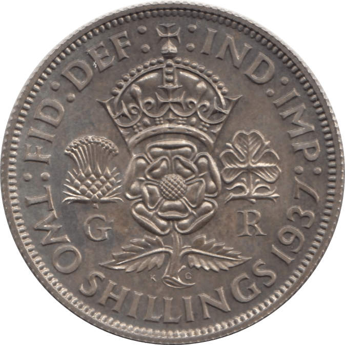 1937 TWO SHILLINGS ( PROOF ) - Two SHILLINGS - Cambridgeshire Coins