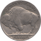1937 USA FIVE CENTS - WORLD COINS - Cambridgeshire Coins