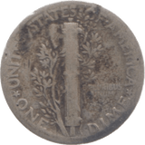 1937 USA ONE DIME - SILVER WORLD COINS - Cambridgeshire Coins