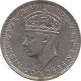 1938 10 CENTS HONG KONG - WORLD COINS - Cambridgeshire Coins
