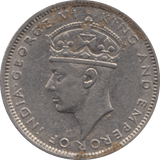 1938 10 CENTS HONG KONG - WORLD COINS - Cambridgeshire Coins
