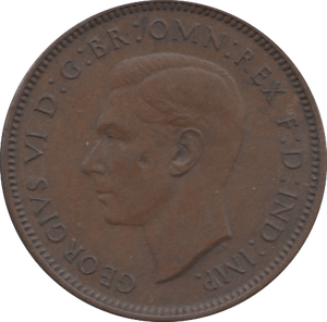 1938 FARTHING ( UNC ) 2 - Farthing - Cambridgeshire Coins