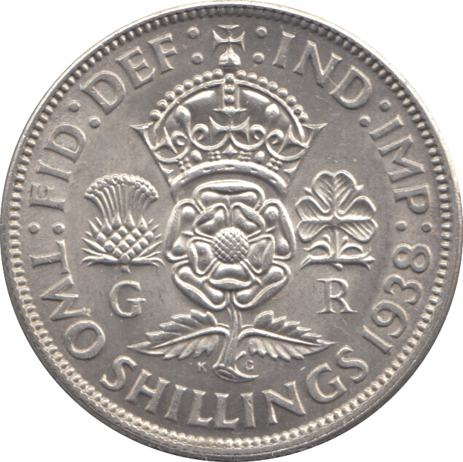 1938 FLORIN ( AUNC ) - FLORIN - Cambridgeshire Coins