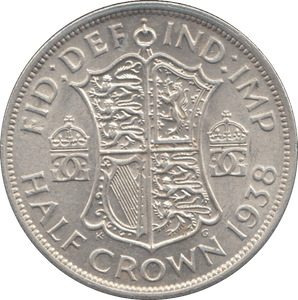 1938 HALFCROWN ( AUNC ) 8 - Halfcrown - Cambridgeshire Coins