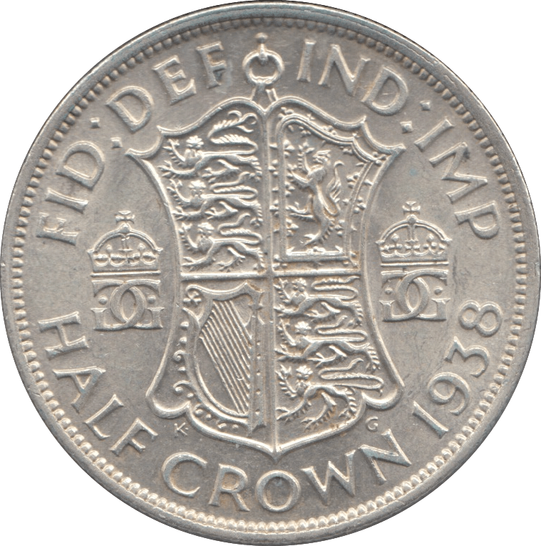 1938 HALFCROWN ( AUNC ) 8 - Halfcrown - Cambridgeshire Coins
