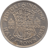 1938 HALFCROWN ( EF ) 6 - Halfcrown - Cambridgeshire Coins
