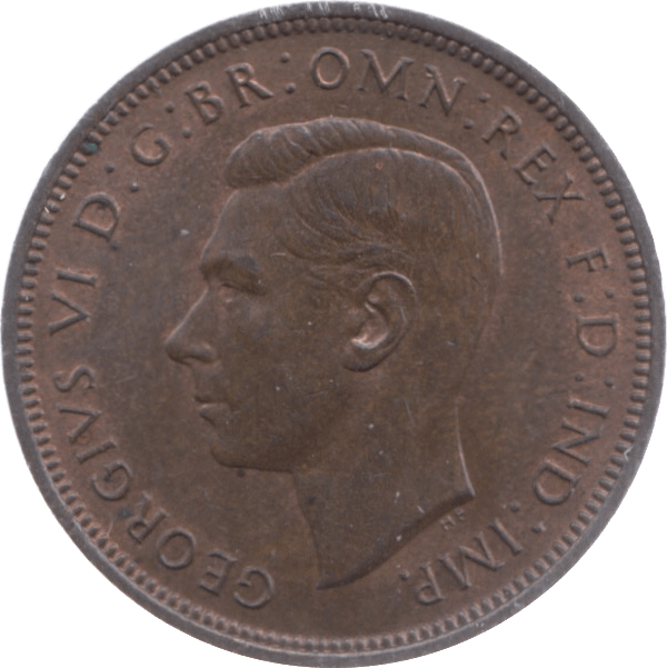 1938 HALFPENNY ( UNC ) 5 - Halfpenny - Cambridgeshire Coins