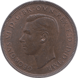 1938 HALFPENNY ( UNC ) 5 - Halfpenny - Cambridgeshire Coins