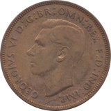 1938 PENNY ( EF ) 1 - Penny - Cambridgeshire Coins