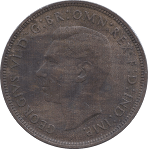 1938 PENNY ( GVF ) 2 - Penny - Cambridgeshire Coins