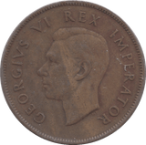 1938 PENNY SOUTH AFRICA - WORLD COINS - Cambridgeshire Coins