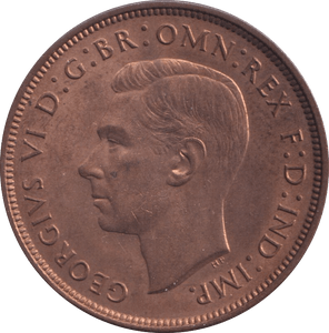 1938 PENNY ( UNC ) 2 - Penny - Cambridgeshire Coins