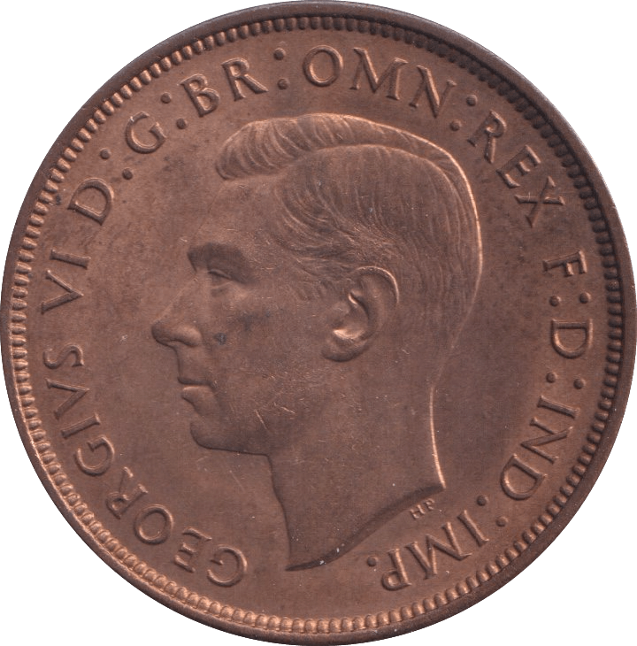 1938 PENNY ( UNC ) 2 - Penny - Cambridgeshire Coins