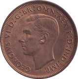 1938 PENNY ( UNC ) 2 - Penny - Cambridgeshire Coins