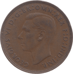 1938 PENNY ( UNC ) 4 - Penny - Cambridgeshire Coins
